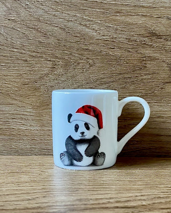 Parker Panda Fine Bone China Christmas Espresso Cup