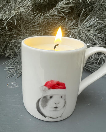 Ginny Guinea Pig Soy Wax Candle China Mug