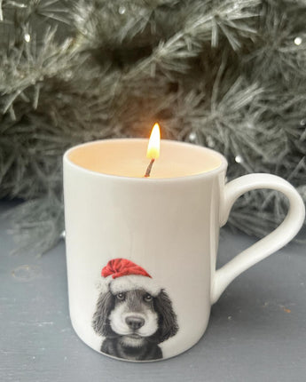 Sonny Spaniel Soy Wax Candle China Mug