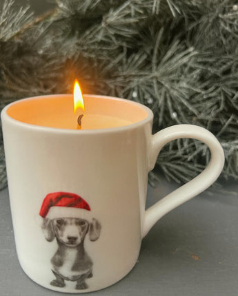 Sidney Sausage Soy Wax Candle China Mug
