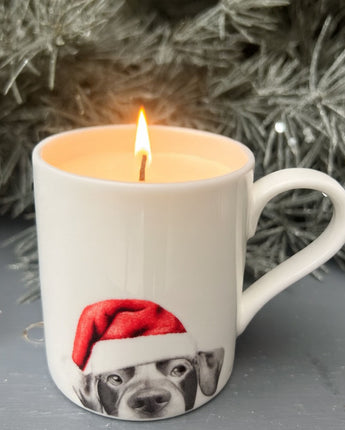 Lenny Labrador Soy Wax Candle China Mug