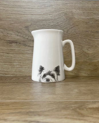 Mabel Yorkshire Terrier 1/2 Pt Fine Bone China Jug