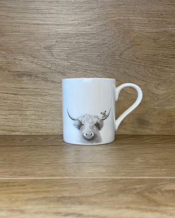 Bessie Cow & Mouse Fine Bone China Kids Mug