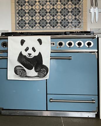 Parker Panda Tea Towel