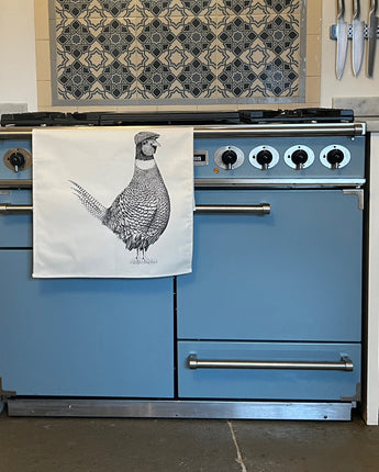 Perry Pheasant Tea Towel