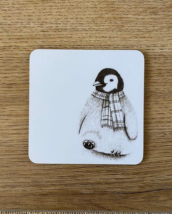 Peggy Penguin Coaster