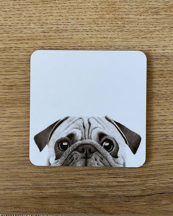 Charlie Pug Coaster