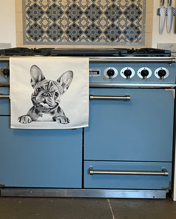 Stanley Frenchie Tea Towel