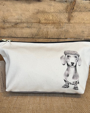 Sidney Sausage Dog Wash Bag