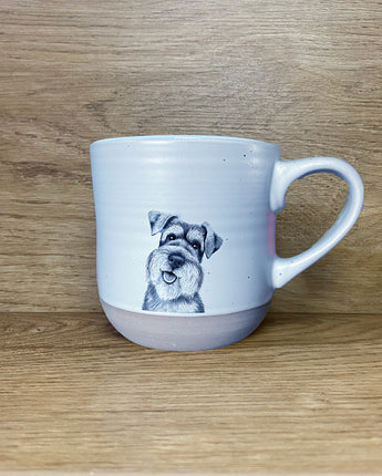 Scout the Schnauzer Stoneware Mug