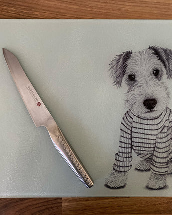 Terry Terrier Glass Chopping Board