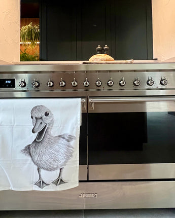 Duckling Tea Towel