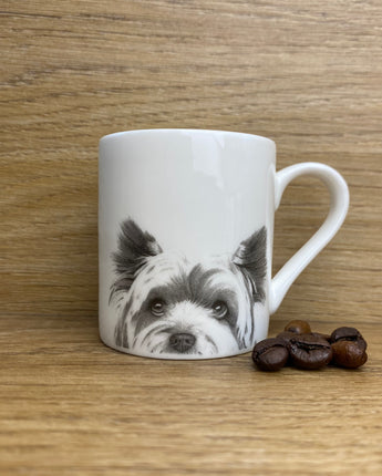 Mabel Yorkshire Terrier Fine Bone China Espresso Cup