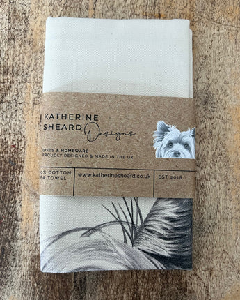 Mabel Yorkshire Terrier Tea Towel