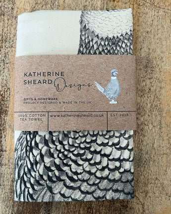 Perry Pheasant Tea Towel