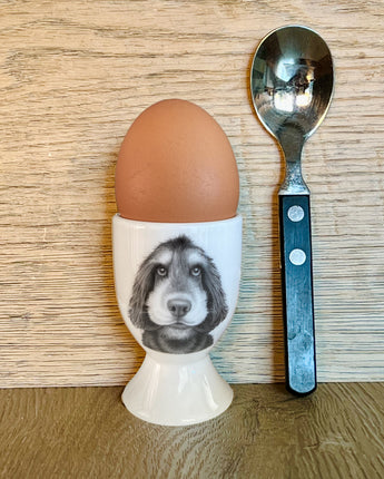Sonny Spaniel Fine Bone China Egg Cup